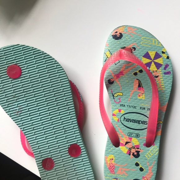 ✨Havaianas✨GiRL 11 Flip Flop🌈 - Picture 2 of 5